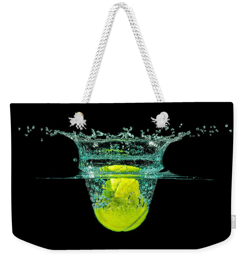 Activity Weekender Tote Bag featuring the photograph Tennis Ball #2 by Peter Lakomy