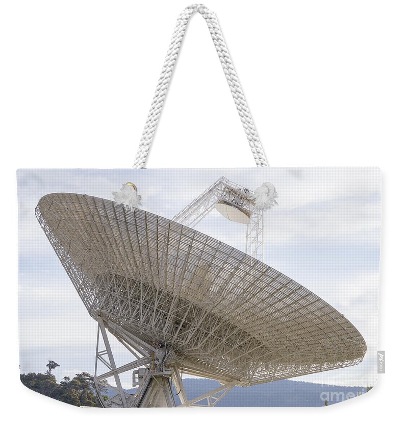 Tidbinbilla Weekender Tote Bag featuring the photograph Tidbinbilla Deep Space Station #4 by Steven Ralser