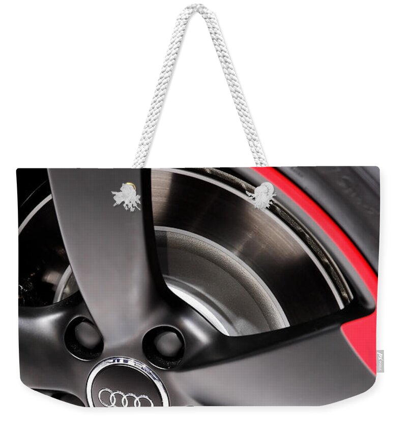 2013 Weekender Tote Bag featuring the photograph 2013 Audi TT-RS by Gordon Dean II