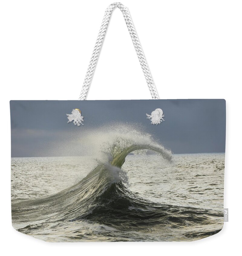 Photography Weekender Tote Bag featuring the photograph Waves In The Pacific Ocean, San Pedro #24 by Panoramic Images