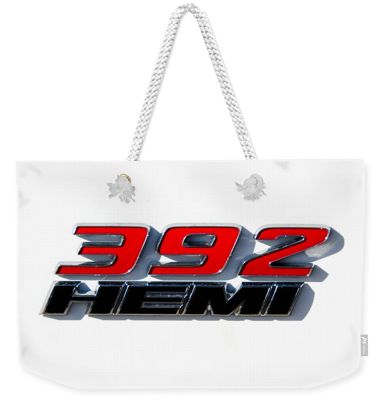 392 Hemi Weekender Tote Bag featuring the photograph 392 Hemi by Guy Whiteley