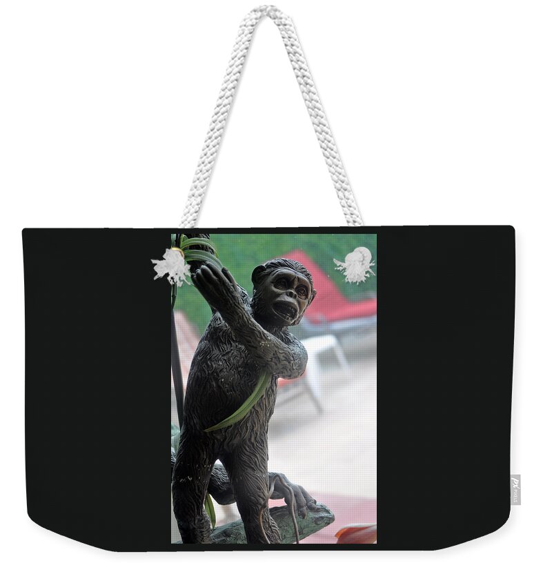 Animals Weekender Tote Bag featuring the photograph 2nd In Command by Jay Milo