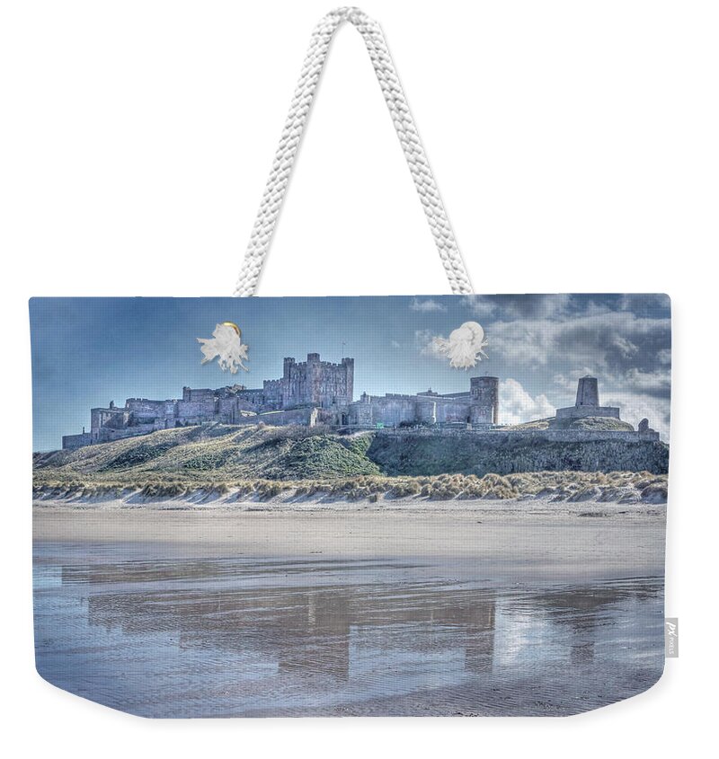 Bamburgh Weekender Tote Bag featuring the photograph Bamburgh Castle 2 by David Birchall