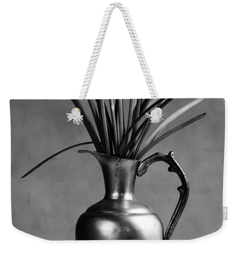 Hyacinth Weekender Tote Bag featuring the photograph Hyacinth Still Life #3 by Nailia Schwarz
