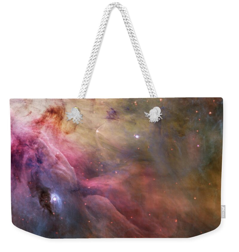 Jpl Weekender Tote Bag featuring the photograph Orion Nebula #1 by Sebastian Musial