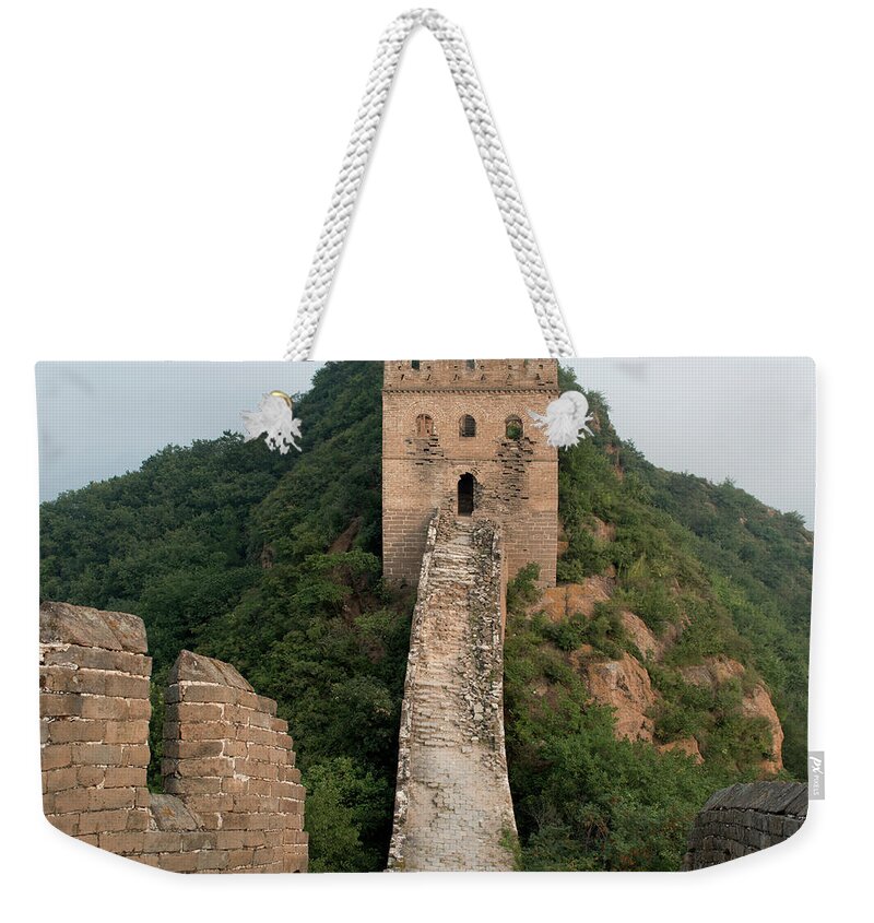 Arch Weekender Tote Bag featuring the photograph The Great Wall Of China #3 by Keith Levit / Design Pics