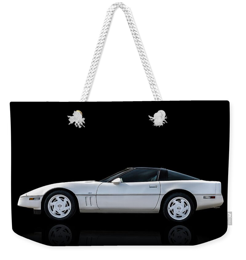 Chevrolet Weekender Tote Bag featuring the digital art 35th Anniversary by Douglas Pittman