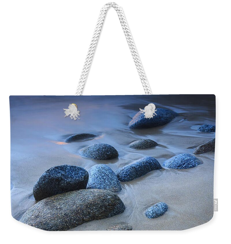 Seascape Weekender Tote Bag featuring the photograph Campelo Beach Galicia Spain by Pablo Avanzini