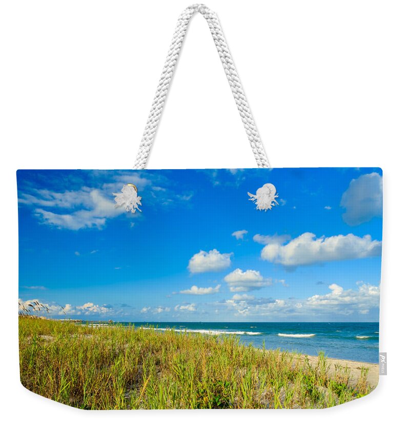 Cocoa Beach Weekender Tote Bag featuring the photograph Cocoa Beach by Raul Rodriguez