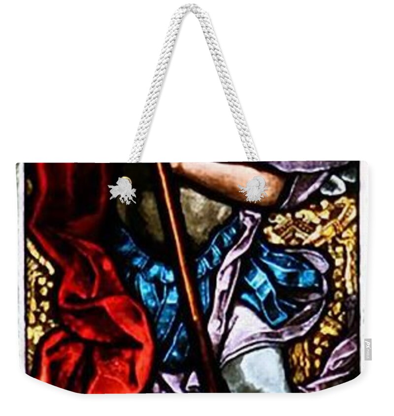 Bas Weekender Tote Bag featuring the photograph Saint Michael by Matteo TOTARO