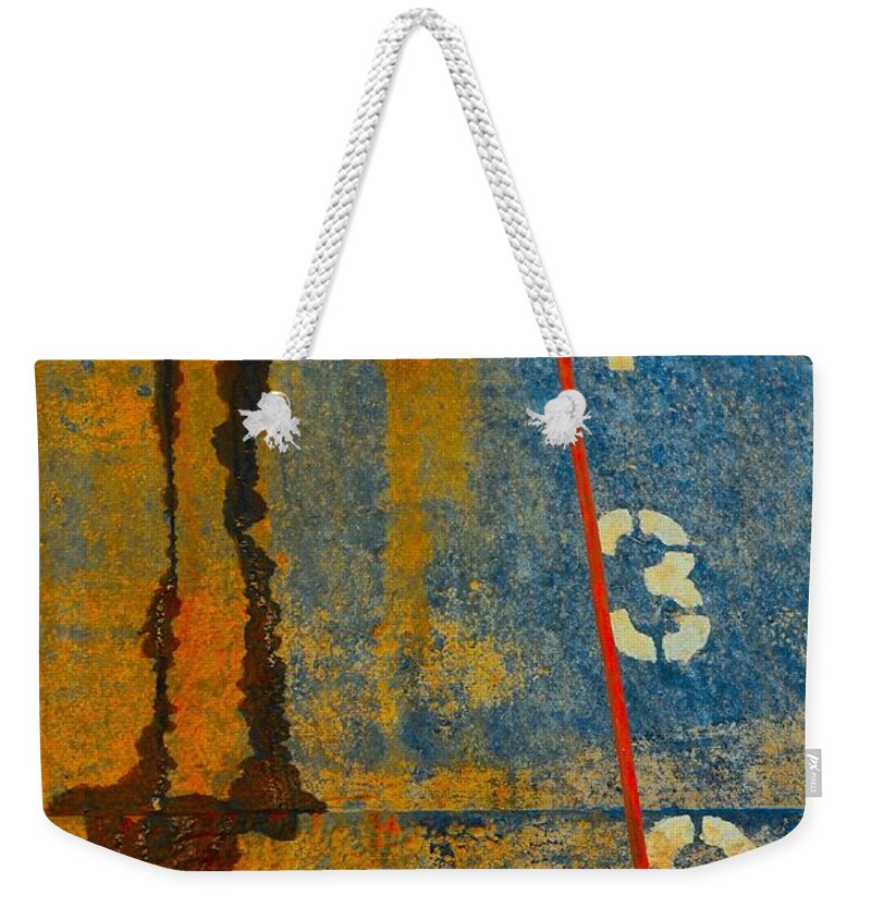 Abstract Weekender Tote Bag featuring the photograph 432 by Lauren Leigh Hunter Fine Art Photography