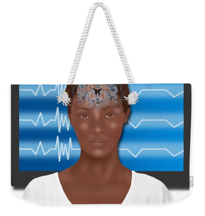 Medical Weekender Tote Bag featuring the photograph Biofeedback Therapy #5 by Gwen Shockey