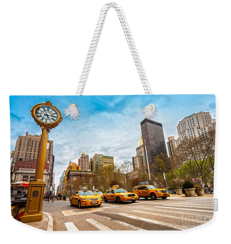 Street Weekender Tote Bag featuring the photograph New York City #5 by Luciano Mortula