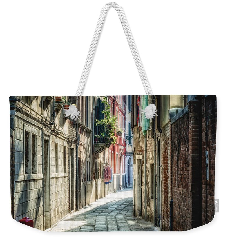 Italian Weekender Tote Bag featuring the photograph Venice by Traven Milovich