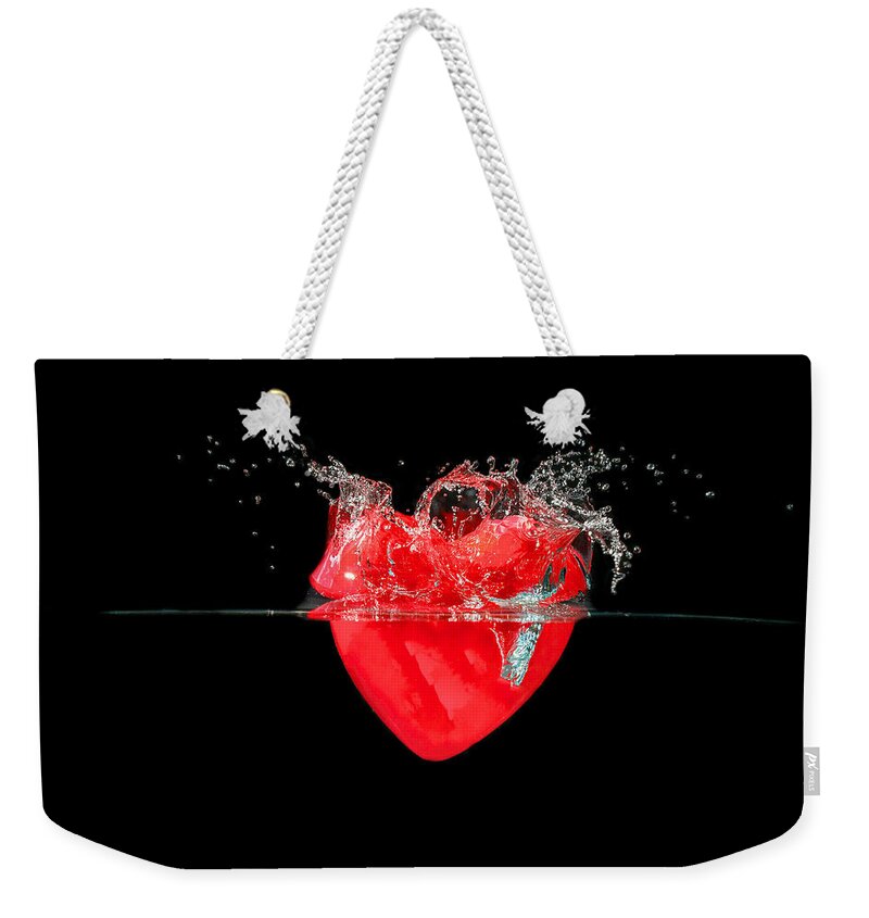 Beauty Weekender Tote Bag featuring the photograph Heart #6 by Peter Lakomy