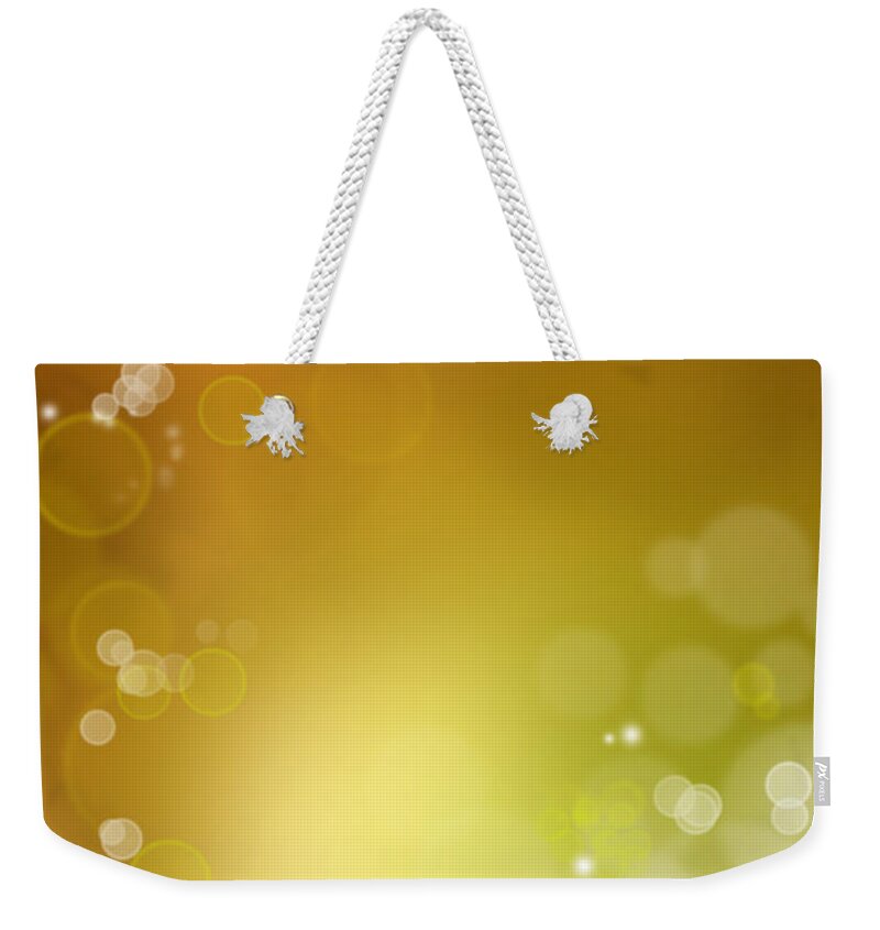Space Weekender Tote Bag featuring the photograph Abstract background #63 by Les Cunliffe