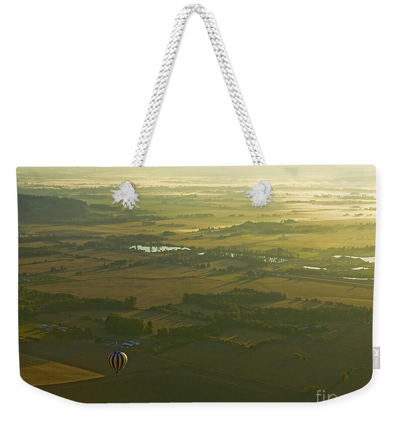 Willamettevalley Weekender Tote Bag featuring the photograph 7th Heaven by Nick Boren