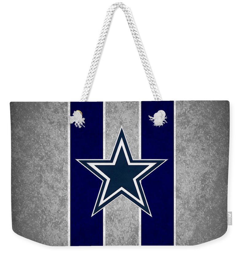 Cowboys Weekender Tote Bag featuring the photograph Dallas Cowboys by Joe Hamilton