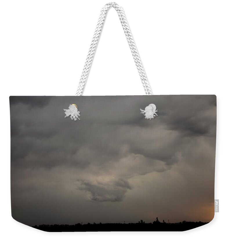 Stormscape Weekender Tote Bag featuring the photograph Let the Storm Season Begin #26 by NebraskaSC