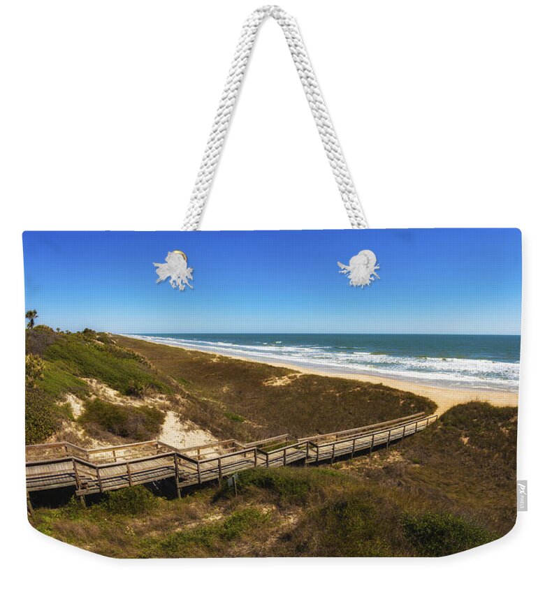 Atlantic Ocean Weekender Tote Bag featuring the photograph Ponte Vedra Beach by Raul Rodriguez