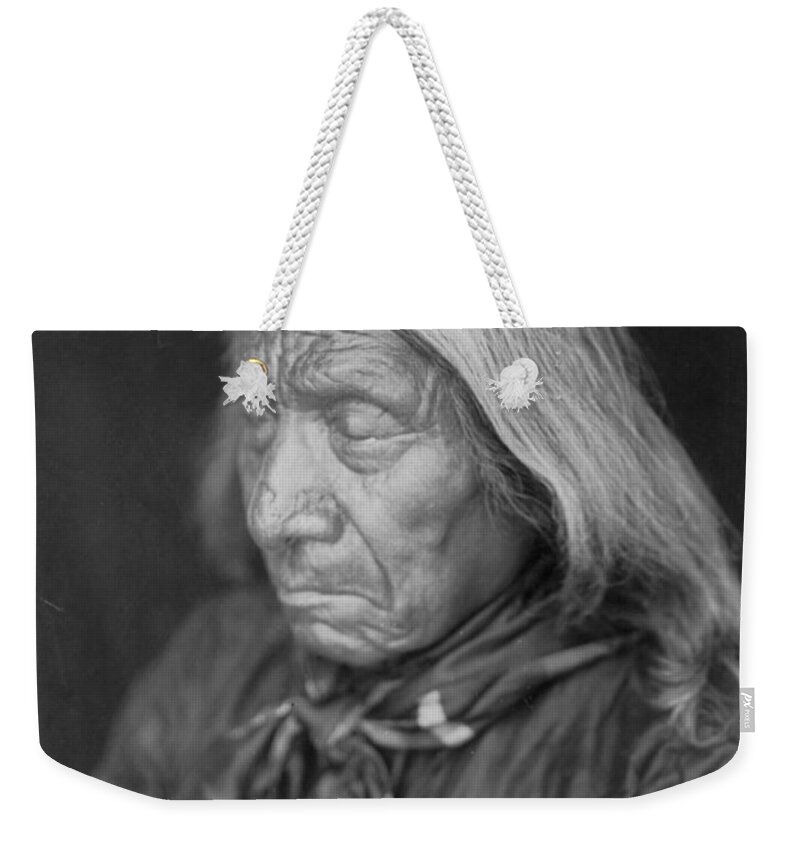 1905 Weekender Tote Bag featuring the photograph Red Cloud (1822-1909) #8 by Granger