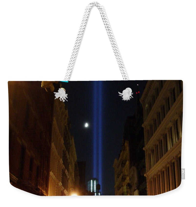 9-11.9/11 Weekender Tote Bag featuring the photograph 9-11-2013 Nyc by Jean luc Comperat