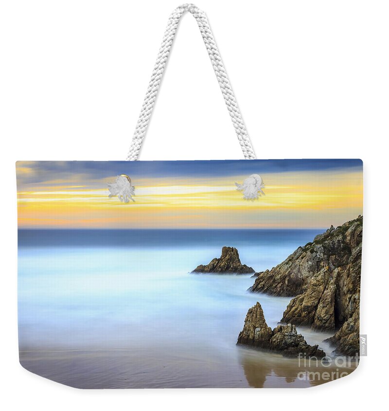 Campelo Weekender Tote Bag featuring the photograph Campelo Beach Galicia Spain by Pablo Avanzini