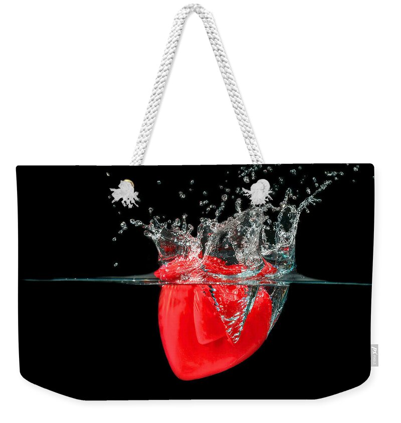 Beauty Weekender Tote Bag featuring the photograph Heart by Peter Lakomy