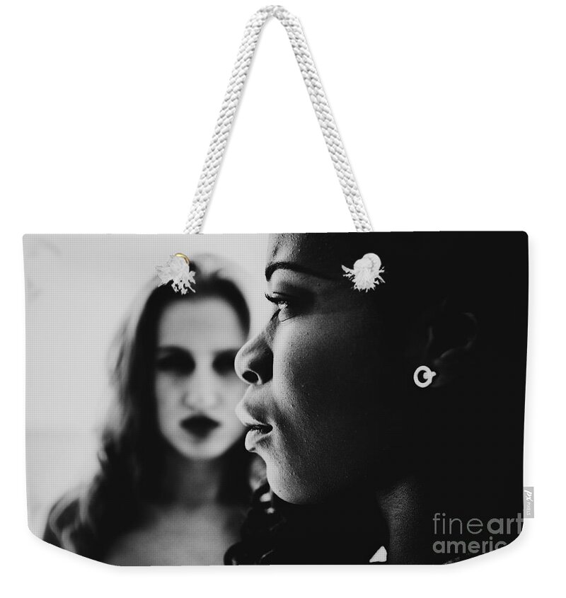 Adult Weekender Tote Bag featuring the photograph Prestige by Traven Milovich