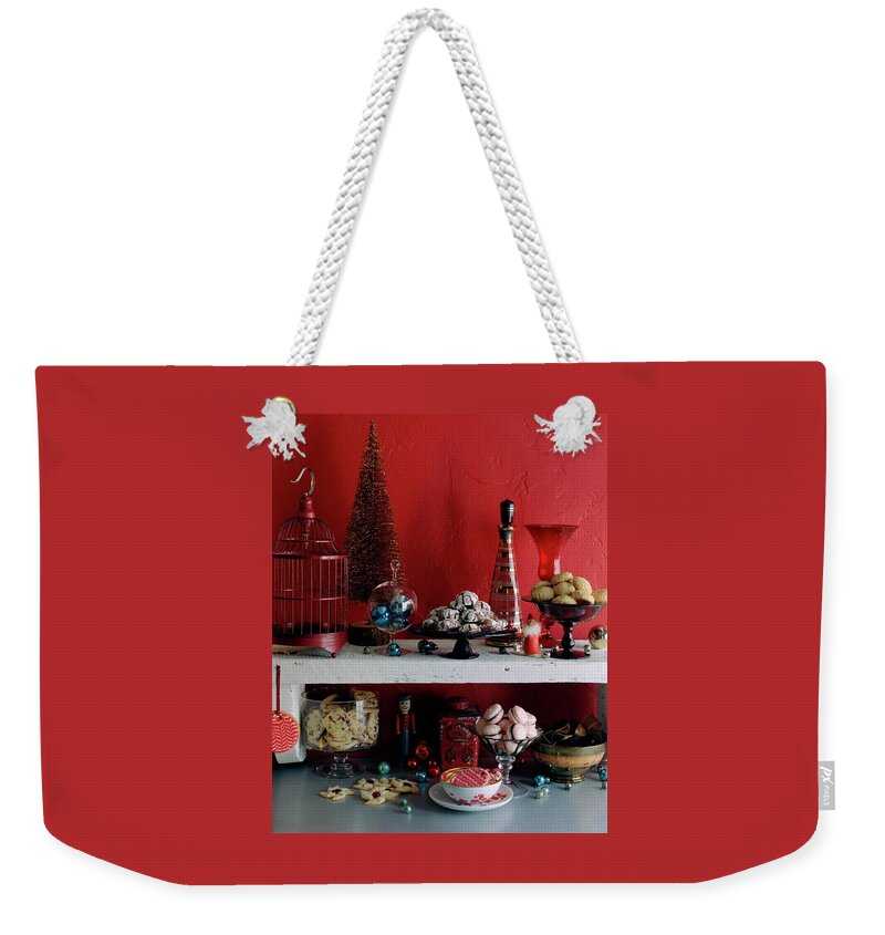 A Christmas Display Weekender Tote Bag
