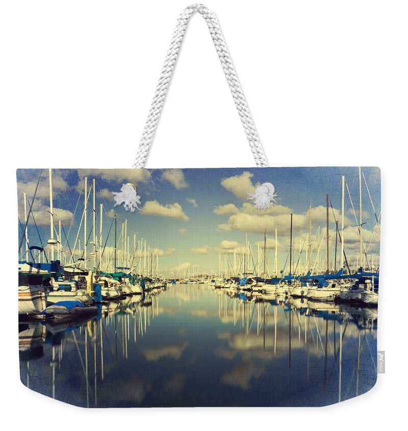 Amazing Weekender Tote Bag featuring the photograph A Cloud Here A Cloud There by Heidi Smith