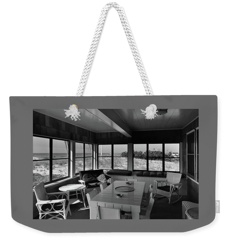 A Covered Porch With A View Weekender Tote Bag
