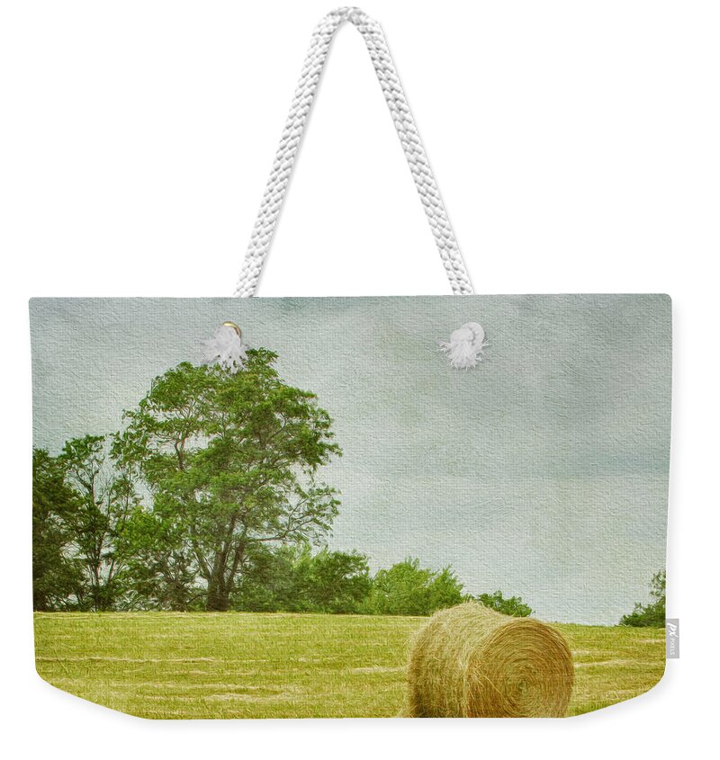 Agricultural Weekender Tote Bag featuring the photograph A Day at the Farm by Kim Hojnacki