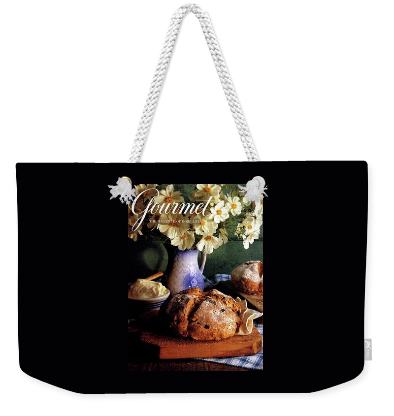 A Gourmet Cover Of Bread And Flowers Weekender Tote Bag