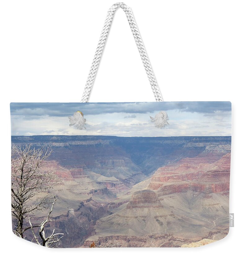 Grand Canyon Weekender Tote Bag featuring the photograph A Grand Canyon by Laurel Powell