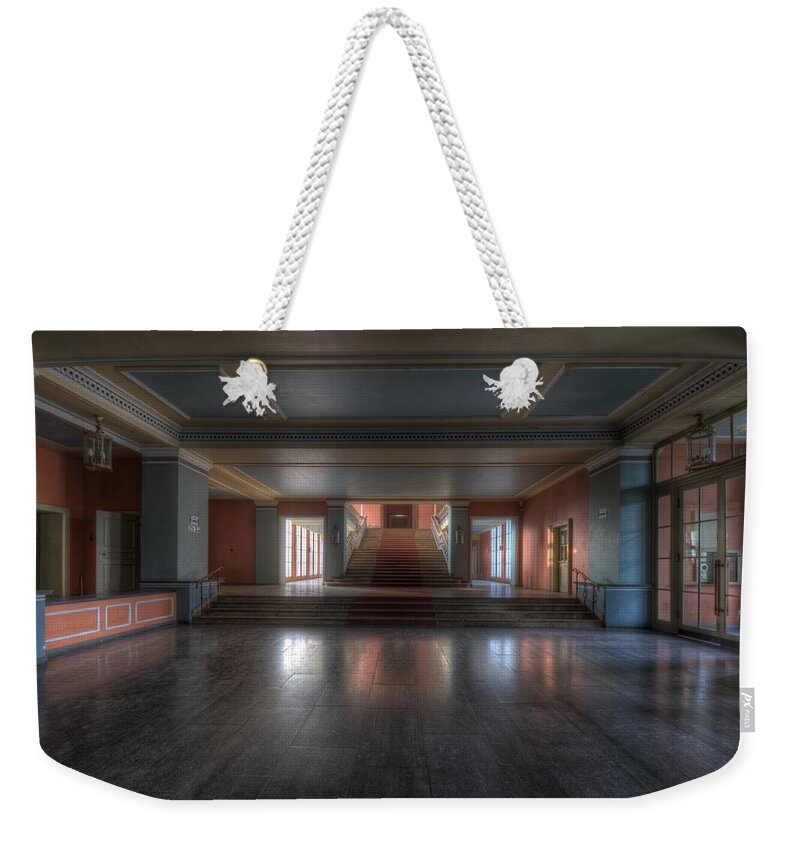 East Germany Weekender Tote Bag featuring the digital art A grand entrance by Nathan Wright