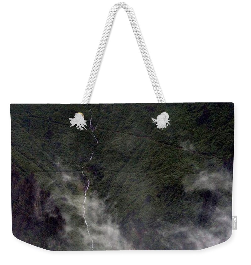 Alaska Weekender Tote Bag featuring the photograph A Little Closer by Joseph Yarbrough