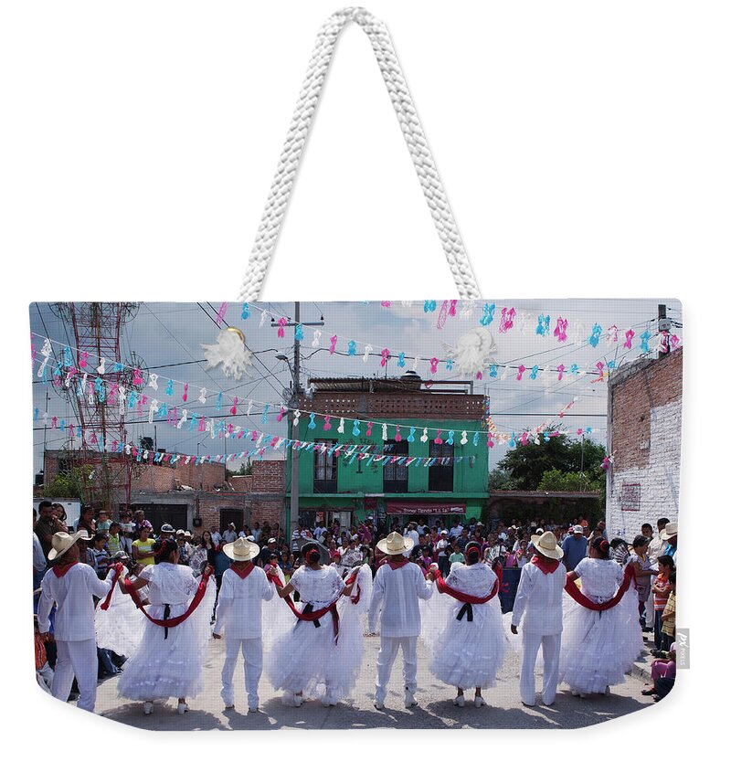 Event Weekender Tote Bag featuring the photograph A Mexican Fiesta by Russell Monk