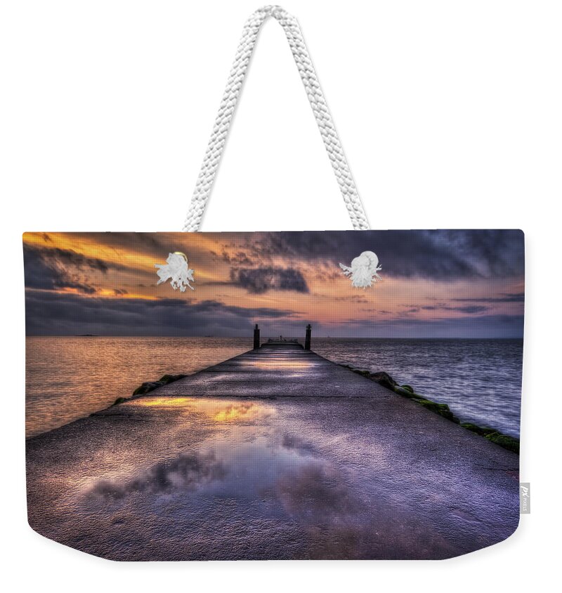Staten Island Weekender Tote Bag featuring the photograph A New Beginning by Evelina Kremsdorf