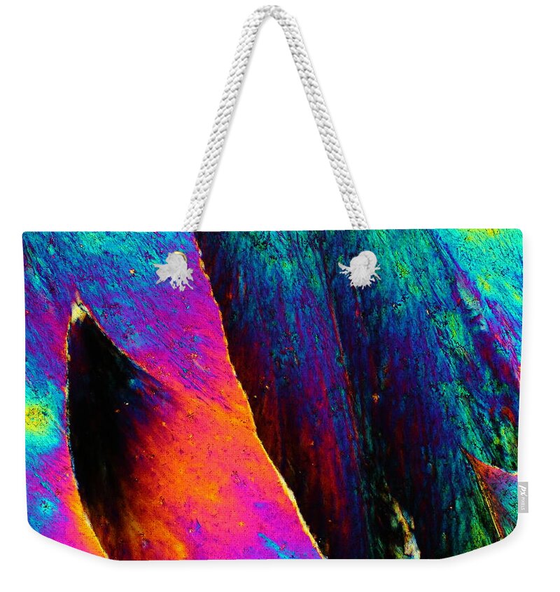 Crystals Weekender Tote Bag featuring the photograph A Pillow Of Winds by Hodges Jeffery