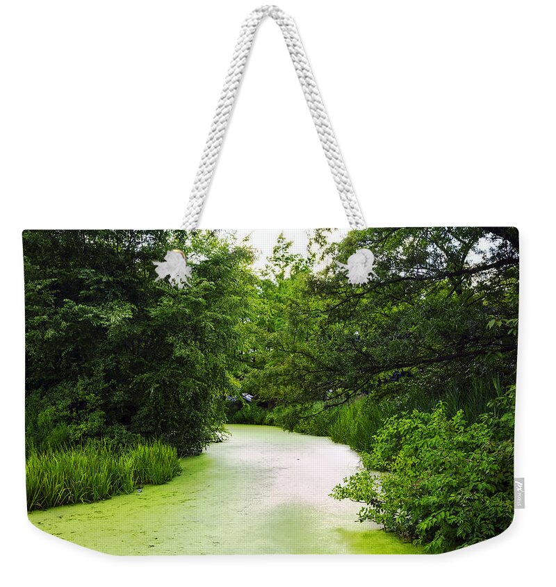 Pond Weekender Tote Bag featuring the photograph A Pond Dream by Madeline Ellis