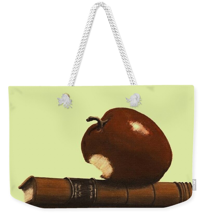 Fineartamerica.com Weekender Tote Bag featuring the painting A Teacher's Gift  Number 6 by Diane Strain