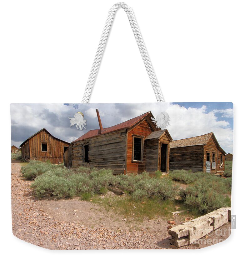 Bodie Weekender Tote Bag featuring the photograph Abandoned by Adam Jewell