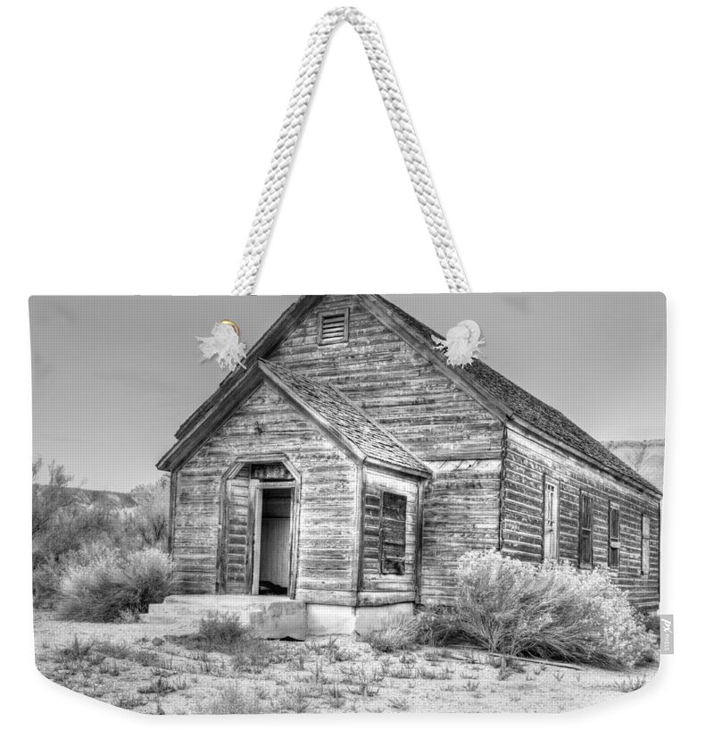 Canvas Prints Weekender Tote Bag featuring the photograph Abandoned by Wendy Elliott
