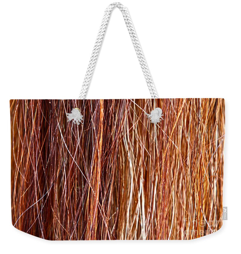 Nature Weekender Tote Bag featuring the photograph Ablaze by Michelle Twohig