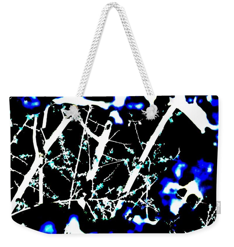 Abstract Weekender Tote Bag featuring the photograph Abstract 10 by Diane montana Jansson