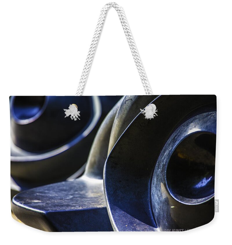  Weekender Tote Bag featuring the photograph Abstract No.4 by Raymond Kunst