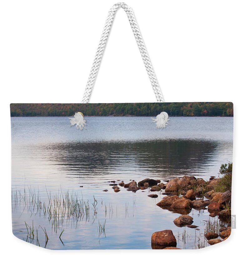 Scenics Weekender Tote Bag featuring the photograph Acadia National Park, Maine--jordan Pond by Ed Reschke