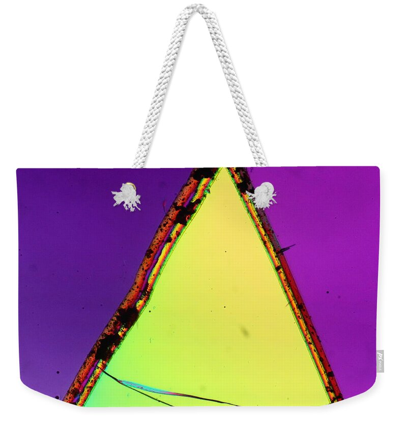 Meteorites Weekender Tote Bag featuring the photograph Fractured Faith by Hodges Jeffery