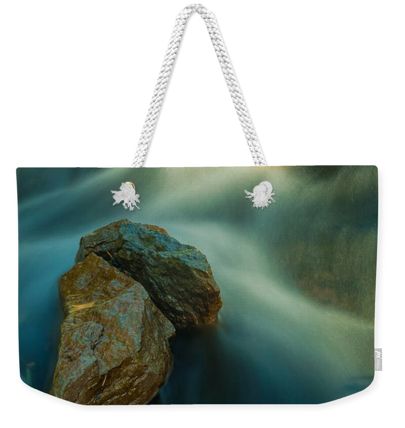 Landscape. Nature Weekender Tote Bag featuring the photograph Against The Current by Jonathan Nguyen